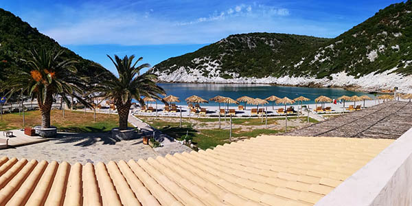 Sea view of Glysteri Beach